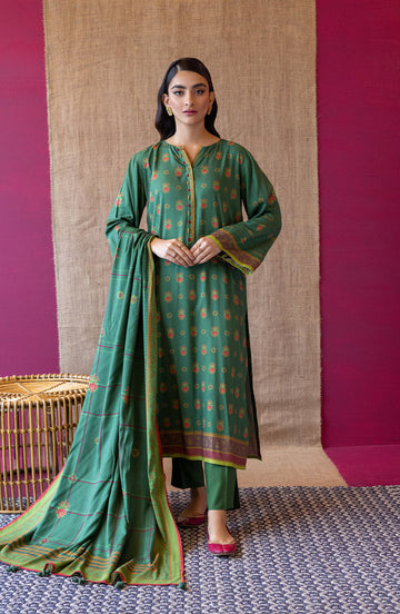 Orient OTL 22 178 Green Linen Myreen Winter Collection 2022 Online Shopping